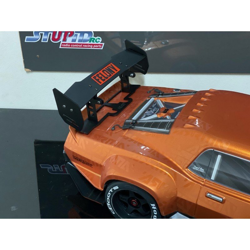 Adjustable Rear Wing for ARRMA Felony BLACK Edition