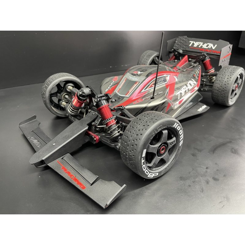 ARRMA Typhon 6S F1 Front Wing / Rear Wing / Side Skirt Kit V5 Black