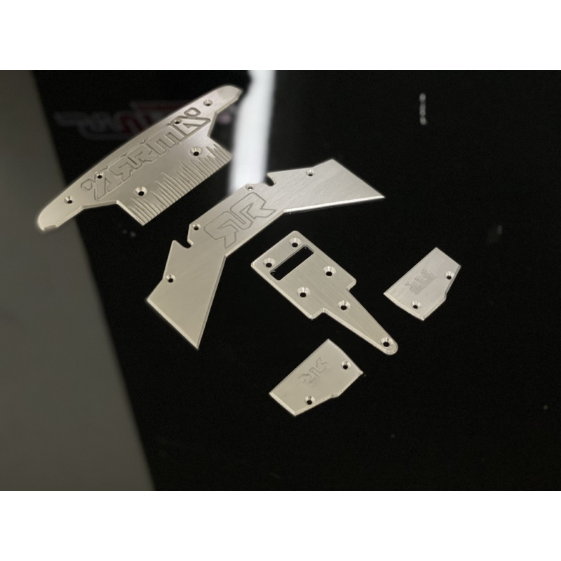 StupidRC Skid Plate Skull Edition - For Arrma Limitless/Infraction/Felony RC Cars