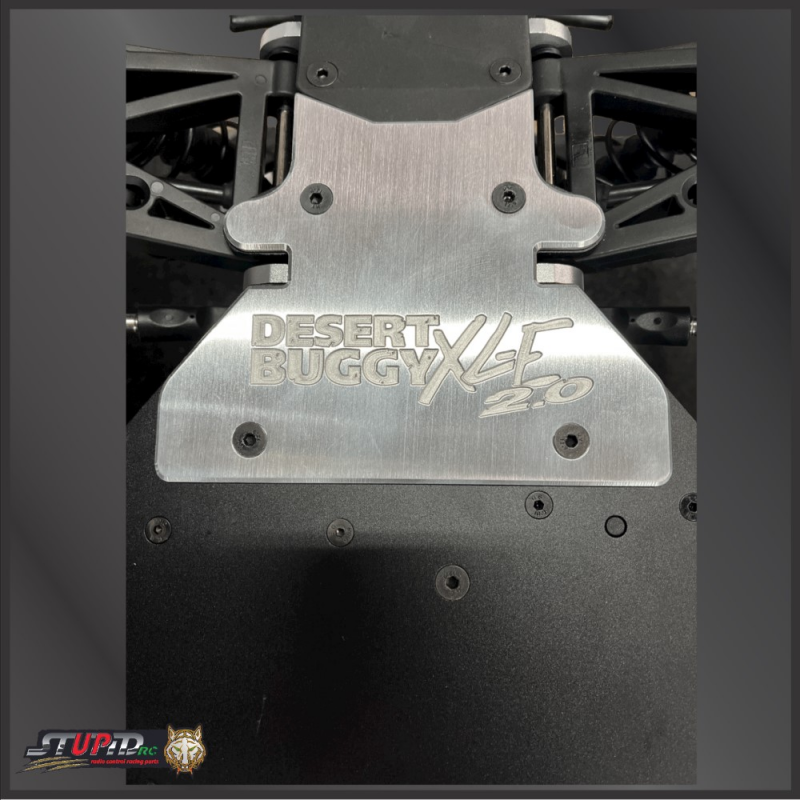 STUPID RC STP1207 LOSI DBXL-E 2.0 SKULL SKID PLATE SET - Foto 4