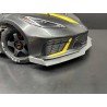 Protoform Corvette C8 1/7 Aluminum Front Bumper / Bottom Plate fits Felony / Infraction