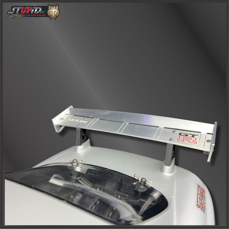 Protoform Skyline GTR 1/7 Compatible Aluminum Rear Wing fits ARRMA Felony / Infraction