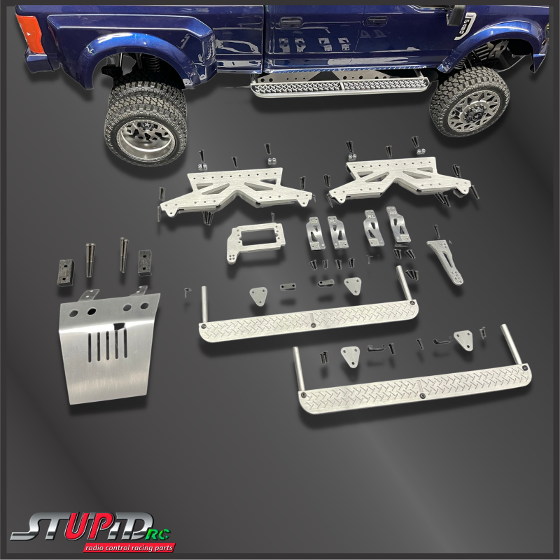 CEN Racing F450 Aluminum Lift Kit with Side Steps and Front Skid