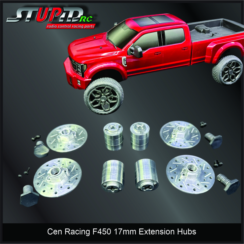 Cen Racing F450 17mm Wheel Hex Extension Hubs