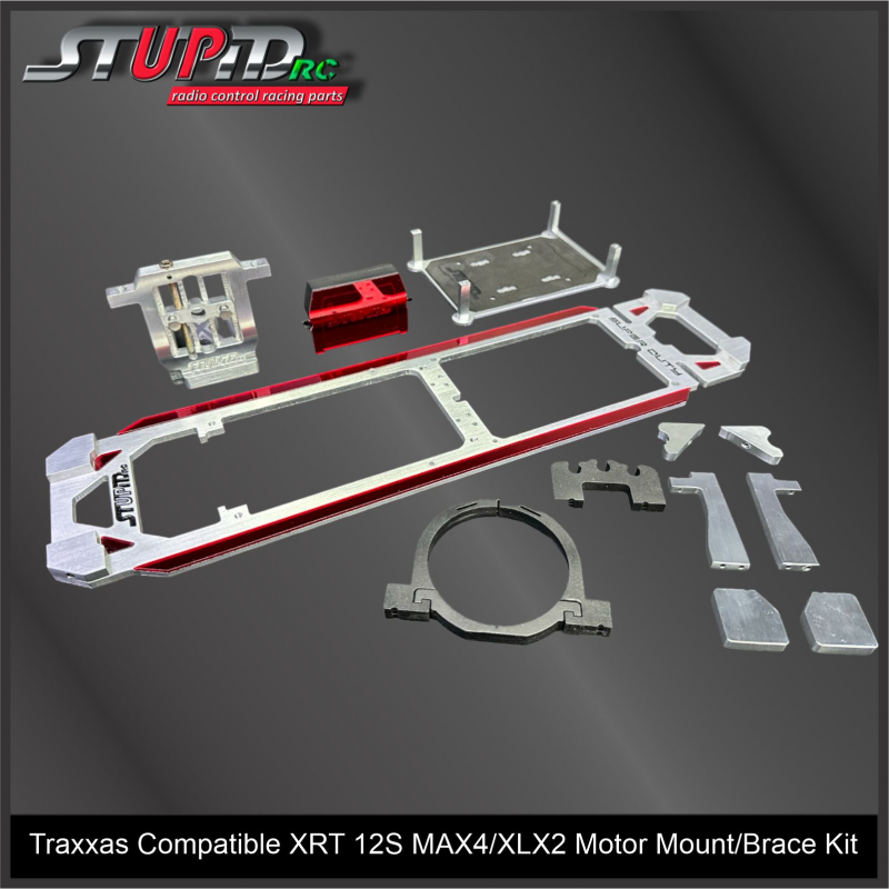 Traxxas Compatible XRT 12S Extreme Series Motor Mount/Center Brace Kit