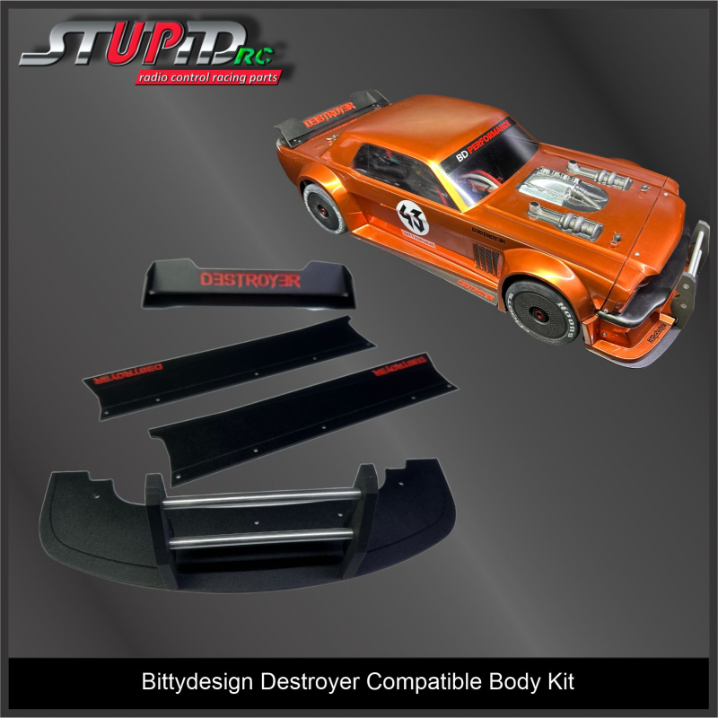 Bittydesign Destroyer Aluminum BLACK Edition Body kit