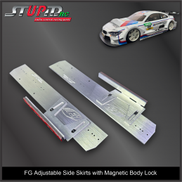 FG Modellsport Side Skirts with Magnetic Body Lock