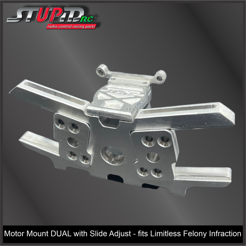 Motor Mount DUAL with Slide Adjust - fits Limitless Infraction Felony