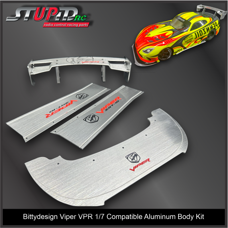 Bittydesign Viper VPR 1/7 Compatible Aluminum Body kit