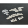 Skid Plate SKULL Special Edition fits ARRMA Limitless / Infraction / Felony