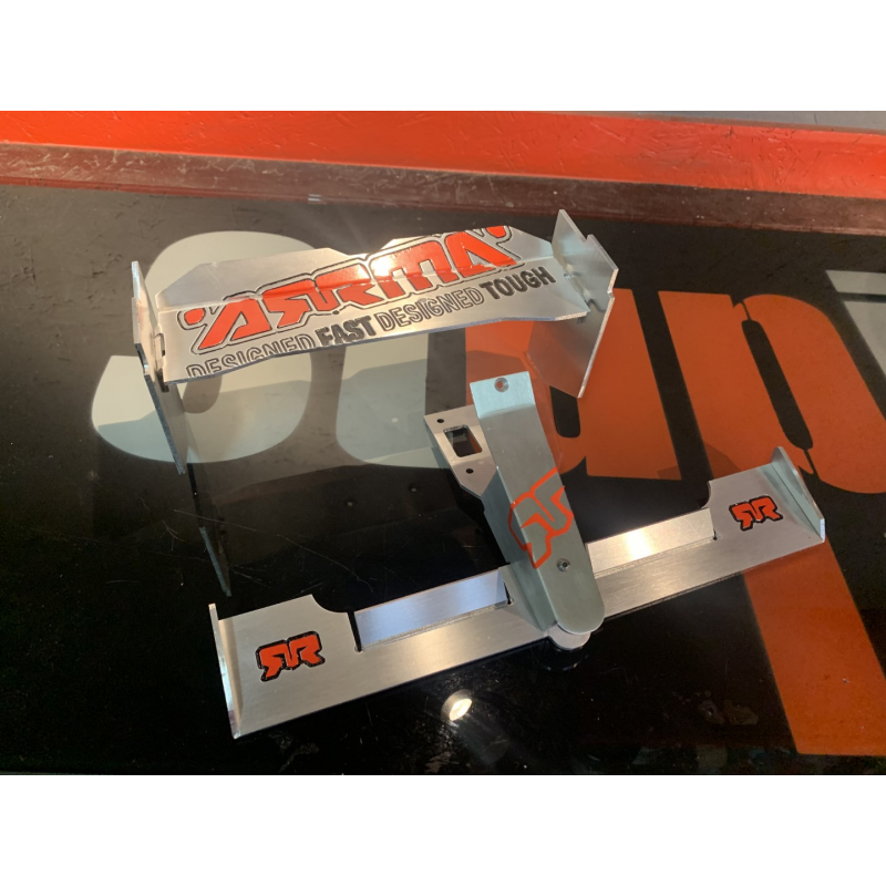 Adhesive Red F1 Front Wing and Rear Wing kit for ARRMA Typhon 6s